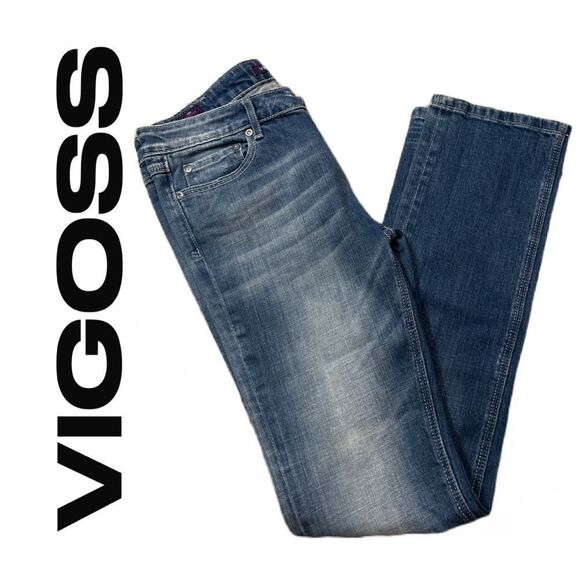 Vigoss Women’s The Britain Straight Jeans - Size 28 - Picture 2 of 2